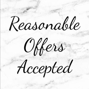 ✨Please feel free to make a reasonable offer!✨